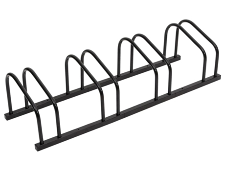 Bicicletero para 4 bicicletas VIDAXL acero negro