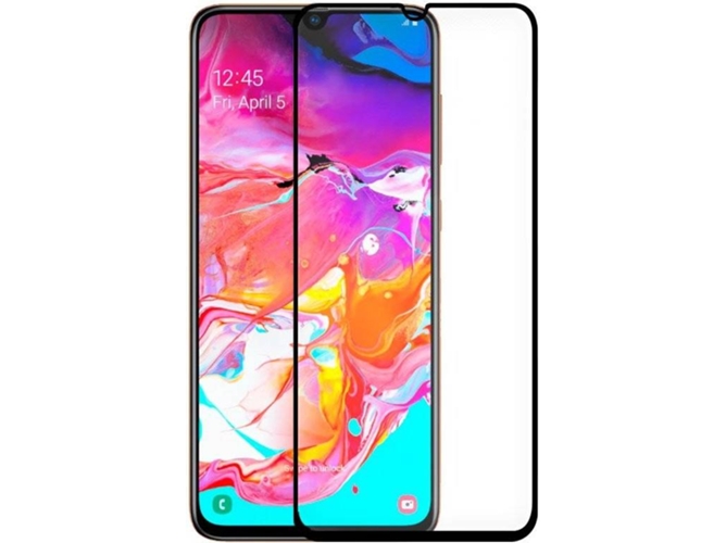 Protector de Cristal Templado Samsung Galaxy A70 COOL ACESSÓRIOS Full 3D Negro
