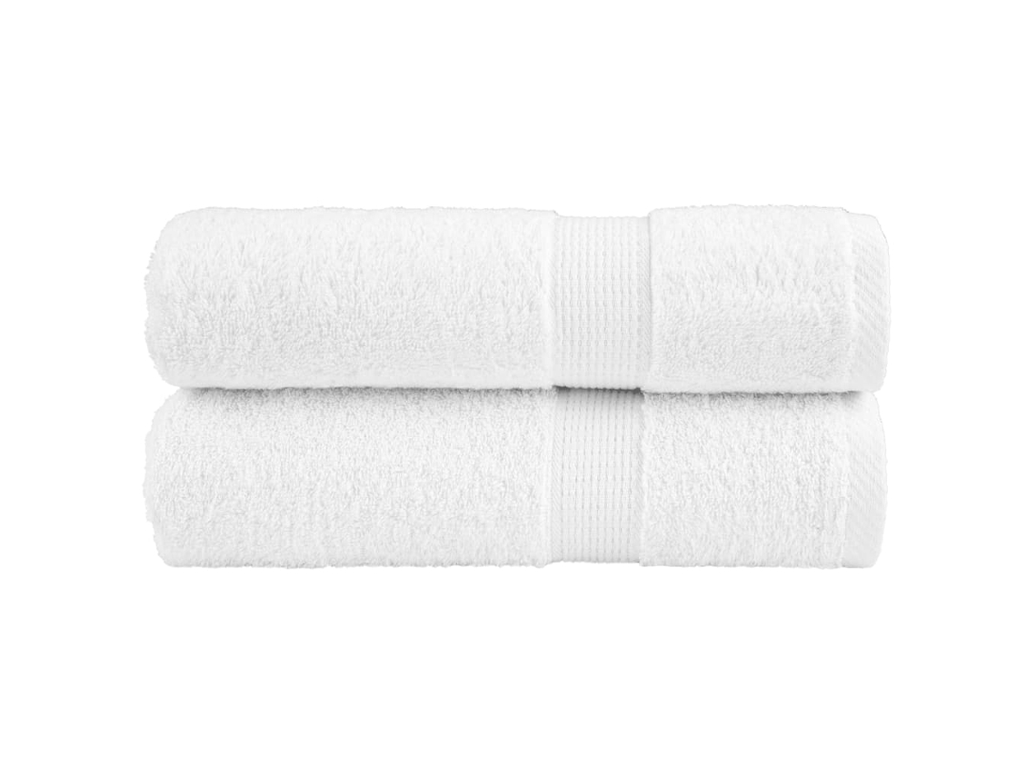 Toallas De Mano Solund 2 Unidades Blanco 50x100 Cm 600 Gsm Wsd503285