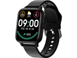 Smartwatch YIZHOOD TE721 Fitness de 1.7'' con respuesta de presión arterial/esfera negra