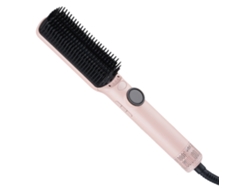 (rosa, Estándar Europeo) Plancha Y Rizador De Pelo Multifuncional Con Aire Caliente Y Frío