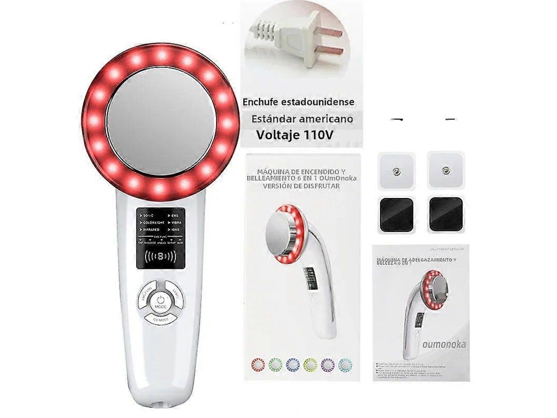 Dispositivo de lifting facial portátil ROSEWELL con terapia de luz roja y vibración