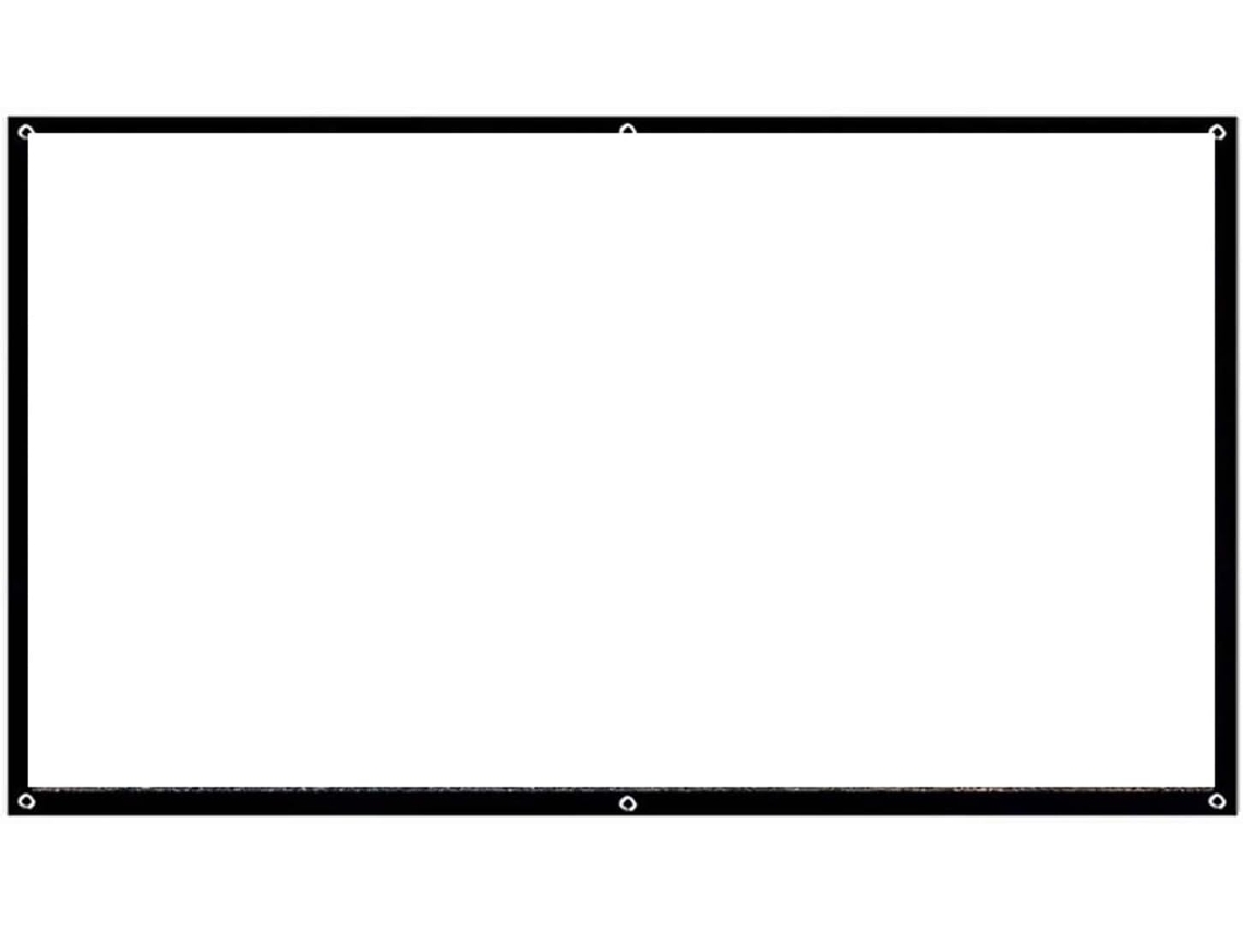 Pantalla De Proyección Para Cine En Casa, Interiores, Exteriores Y Patio Trasero