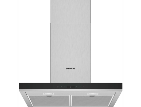 Campana de pared decorativa 60 cm 674m3 / h acero inoxidable lc67bhp50 - SIEMENS