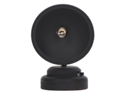 Lámpara De Pared Led Negra Miniatura Vintage Para Casa De Muñecas A Escala 1:12