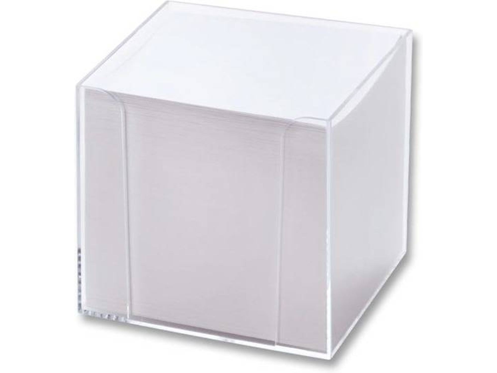 Puerta Bloc FOLIA Transparente con Papel (Blanco - Plástico)