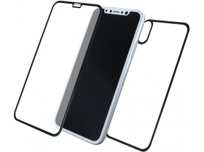 Protector de Cristal Templado iPhone X CYOO 3119863 Negro