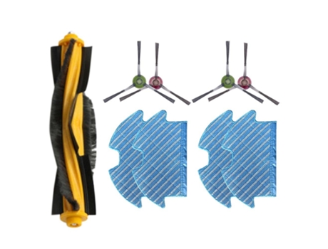 9pcs escova principal mop pano para ecovacs deebot ozmo 900 dn5g robô
