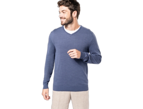Camiseta KARIBAN Cuello Pico (L)