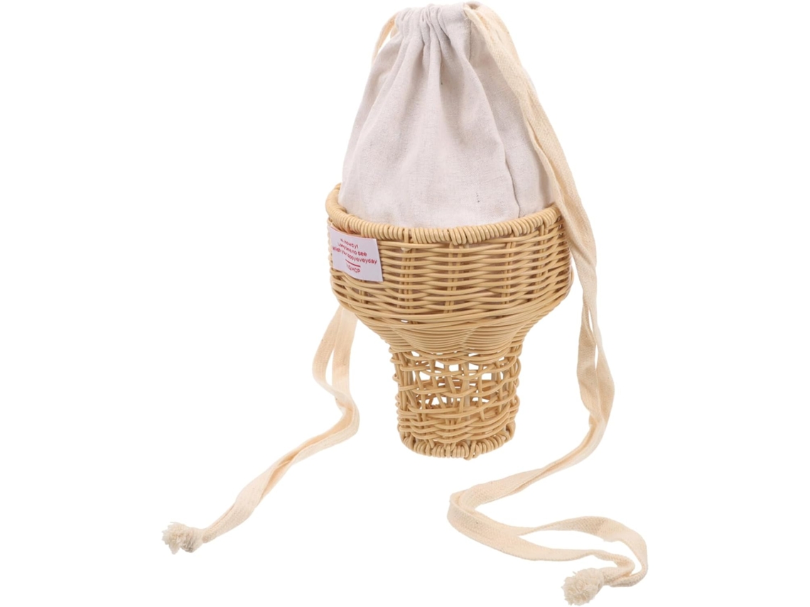 Bolso Bandolera Kawaii Con Diseño De Helado, Bolso De Mano Para Adolescentes, Tejido De Algodón Suave.