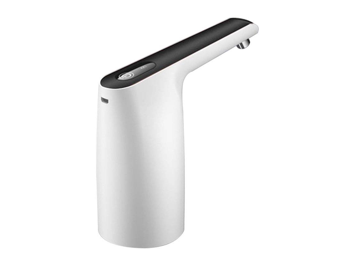 Bomba de agua eléctrica, dispensador de agua embotellada de 5 galones, carga USB, Chrui (negro)