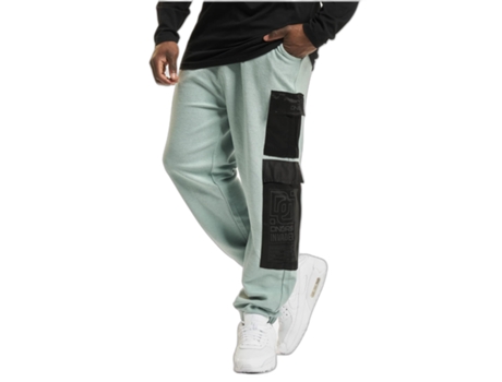 Pantalones Deportivos de Hombre para Fitness DANGEROUS DNGRS Chándal Cumulus Gris (2XL)