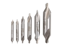 6 Brocas Centradoras Hss 60 Grados, Tamaños 1/1.5/2/2.5/3/5mm Para Metal Madera Plástico