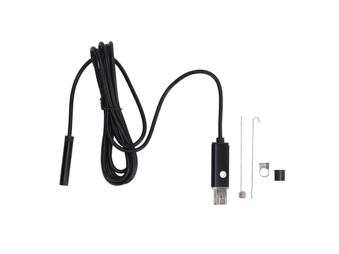 Endoscopio Usb Hd 2 En 1 Con Lente De 8 Mm, Resistente Al Agua Ip67, Boroscopio Industrial Para Android Y Pc, 1,98 M (6,5 Pies)