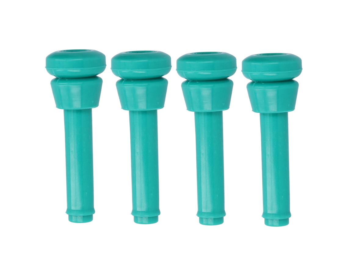 4 Fundas Interiores De Silicona Verde Para Accesorios De Ordeño De Máquinas De Ordeño De Ganado