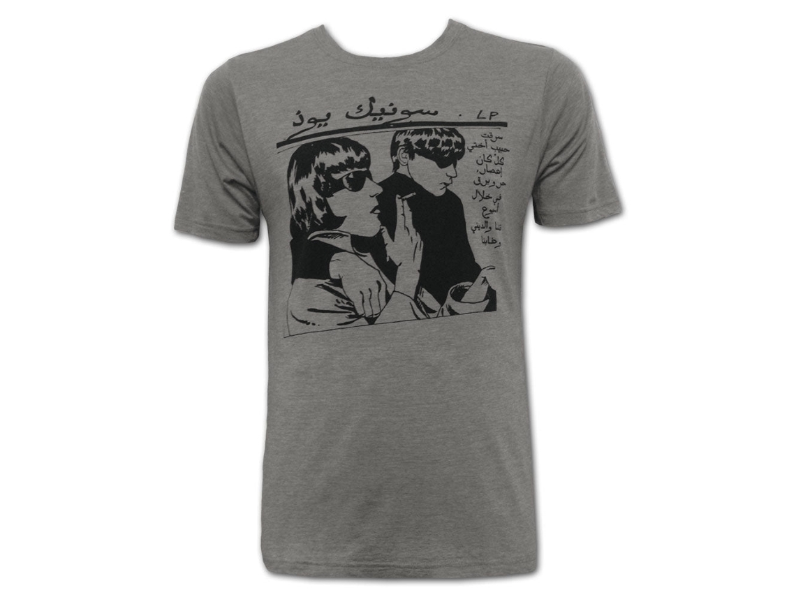 Sonic Youth Arabic Goo T-shirt Rockinstone Unisex Adults Best Sellers Size:xl