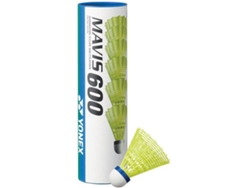 Volante de Bádminton YONEX Mavis 600 77 (6 Units)