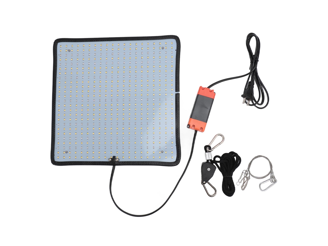 Lámpara de cultivo LED de espectro completo de 500 LED y 38 W para plantas de interior