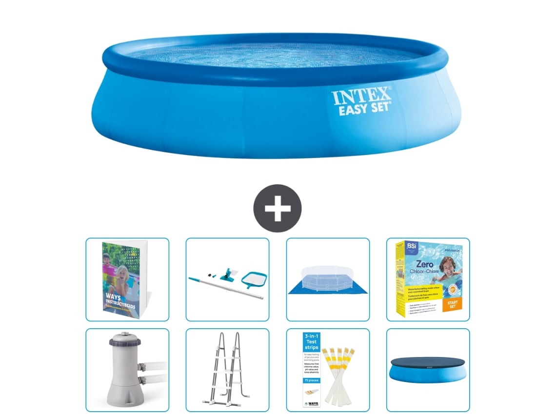 Intex Piscina Easy Set Redonda - 457x107 Cm - 9-peças S550