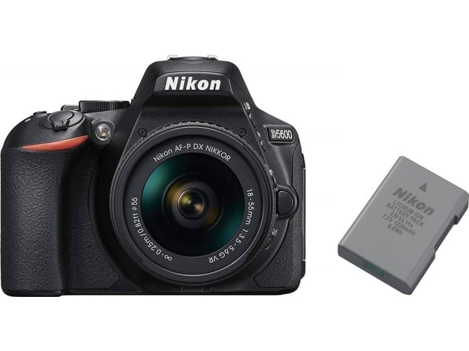 Kit Cámara Réflex NIKON D5600 AF-P 18-55MM F3.5-5.6G VR + EN-EL14A