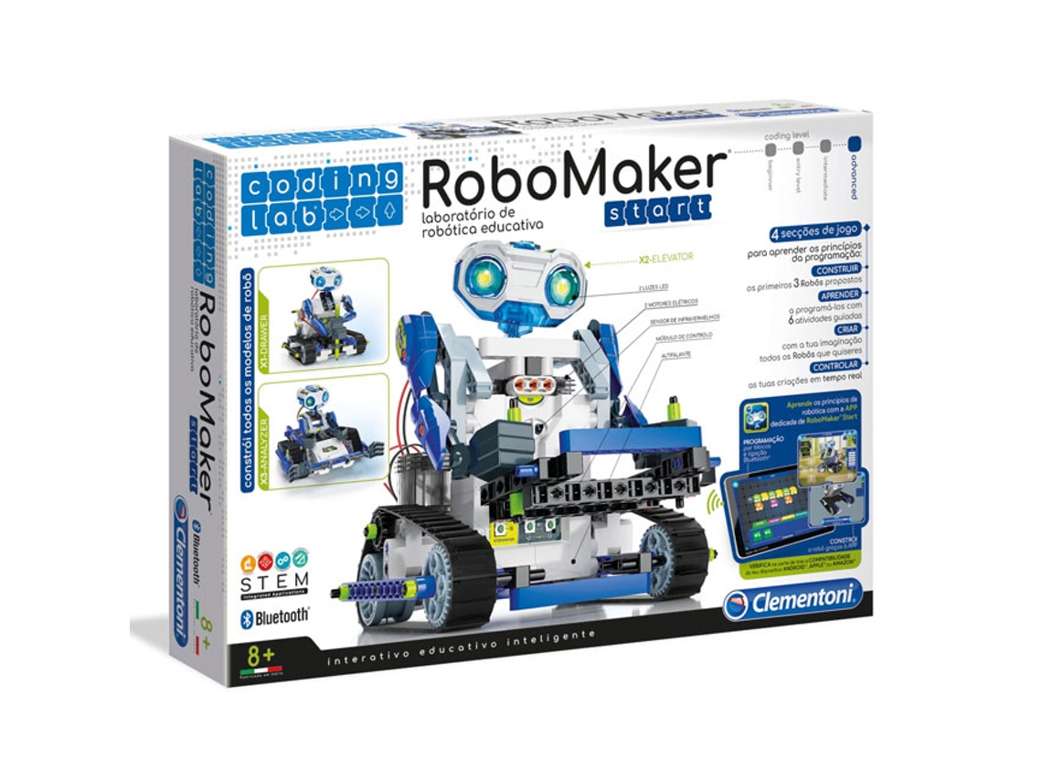 RoboMaker - Laboratorio de Robótica Educativa CLEMENTONI (Edad Mínima: 8 años)