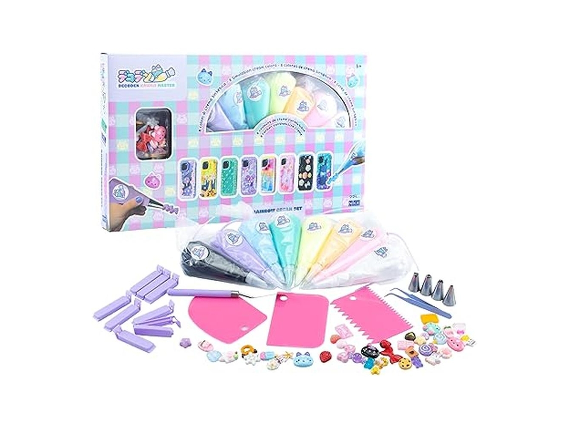 Momomi Decoden Rainbow Cream Set Manualidades 48520 Nice