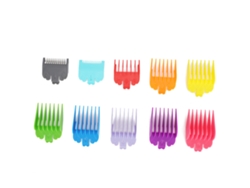 10 Peines Guía Para Cortador De Pelo, Accesorio De Peluquería Con 10 Tamaños (1.5mm-25mm), Material Abs, Seguro Y Duradero