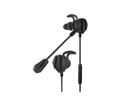 Auriculares Gaming para Pubg Ps4 Csgo 7.1 con Pc Gamer G6 Micrófono negro Control de volumen