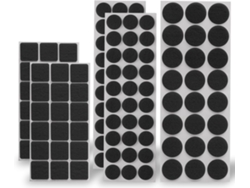 Pads De Fieltro Para Pierna De Silla, Autoadhesivo, Resistente A Arañazos, Negro, 120 Piezas