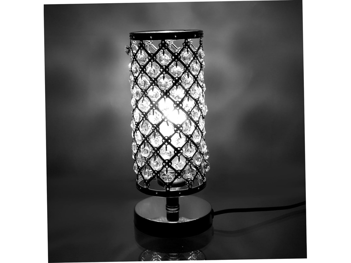 Lámpara de mesa decorativa de cristal para sala de estar, iluminación creativa para crear un ambiente acogedor en el hogar. SFUSHOS