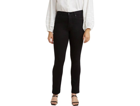 Pantalones Vaqueros LEVIS 312 Shaping Slim Soft Algodón Mujer (W31L30 - Negro)