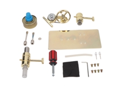 Kit De Motor De Stirling Para Niños: Modelo Científico Físico De Bajo Ruido Y Funcionamiento Suave Fácil De Montar