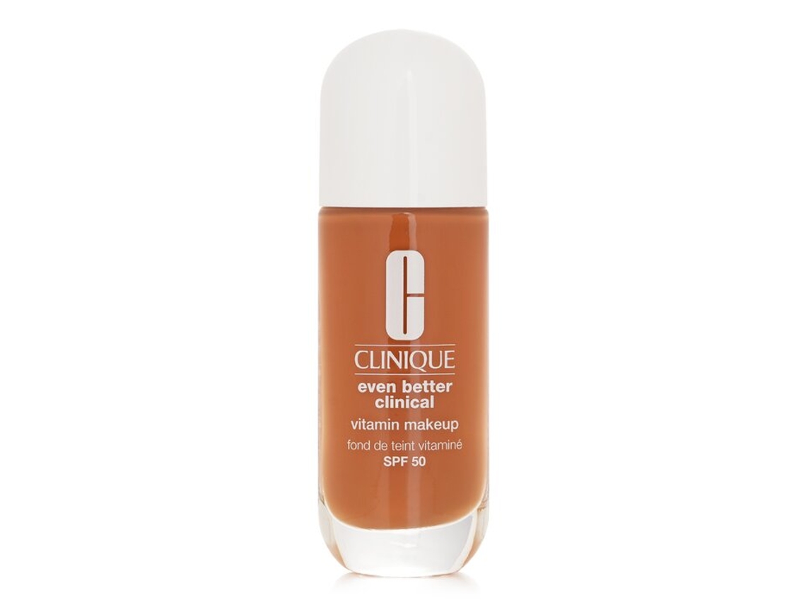 Base de maquillaje con vitaminas Even Better Clinical FPS 50, tono medio oscuro cálido, 30 ml, Clinique