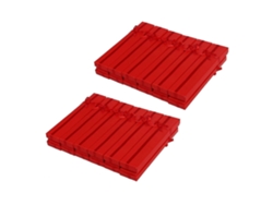 12 cajas de regalo largas y rojas de lujo para relojes, compatibles con el colgante Hengjian