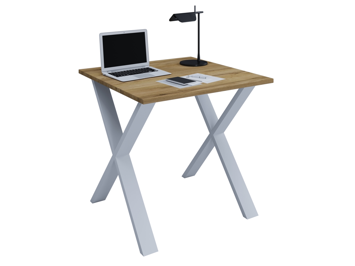 Mesa de Oficina 80x80 Lona X Vcm