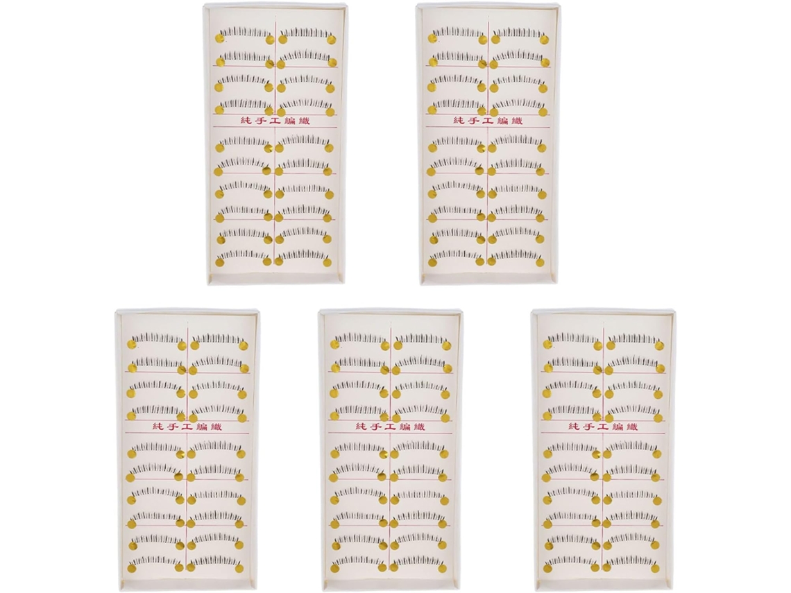 50 pares de pestañas postizas hechas a mano a precios bajos de Fashion Low SFUSHOS
