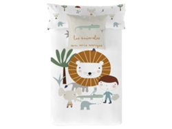 Funda de Edredón HACIENDO EL INDIO Jungle Reversible (Algodón - 150 x 220 cm)