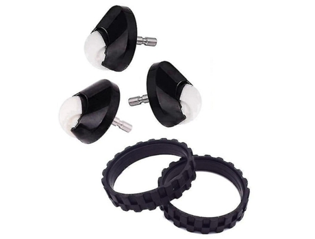 Accesorio Aspiradoras Universal Compatibilidad Neumáticos O IROBOT Roomba Serie 500 600700 800 900 IROBOT 676980698 Antideslizante