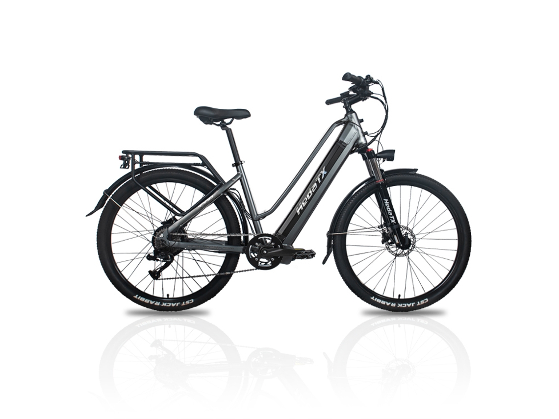 Bicicleta eléctrica Hedatx Txc10 de 27,5 pulgadas para adultos, 1000 W, 48 V, batería de 19,2 Ah con 9 velocidades Shimano