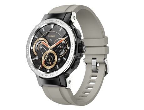 Smart Watch Men, Chronus Fitness Tracker, IP68 resistente al agua, plateado BISBISOUS