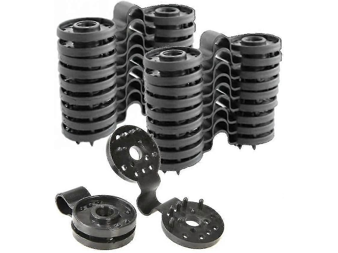 Rebe-50 Clip De Fixación Tratados Anti-uv Para Redes De Granizo, Pantallas Y Toldos Exteriores - Ganchos Resistentes Al Viento