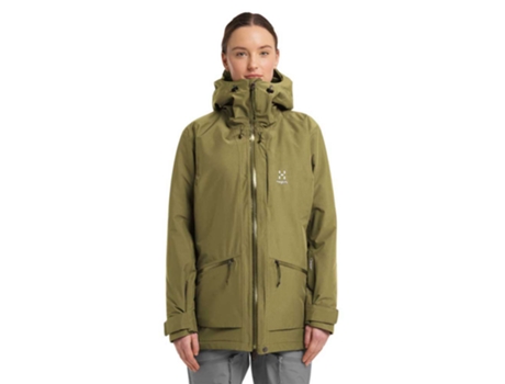 Casacos HAGLOFS Parca Lumi Insulated Verde S Mulher