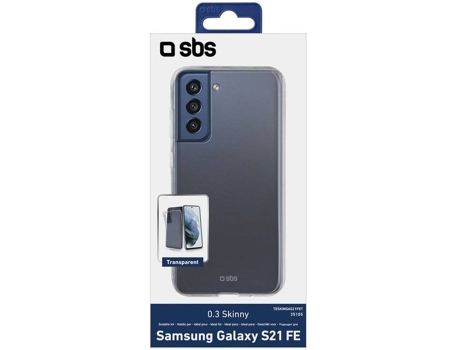 Funda Samsung Galaxy S21 FE SBS Skinny Transparente