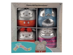 Pack de 4 peluches Squishmallows de Disney de 12 cm B.active