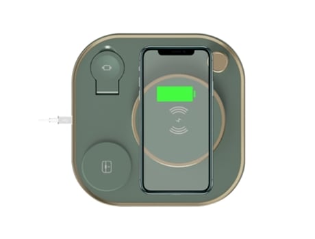 Cargador Inalámbrico Básico Verde