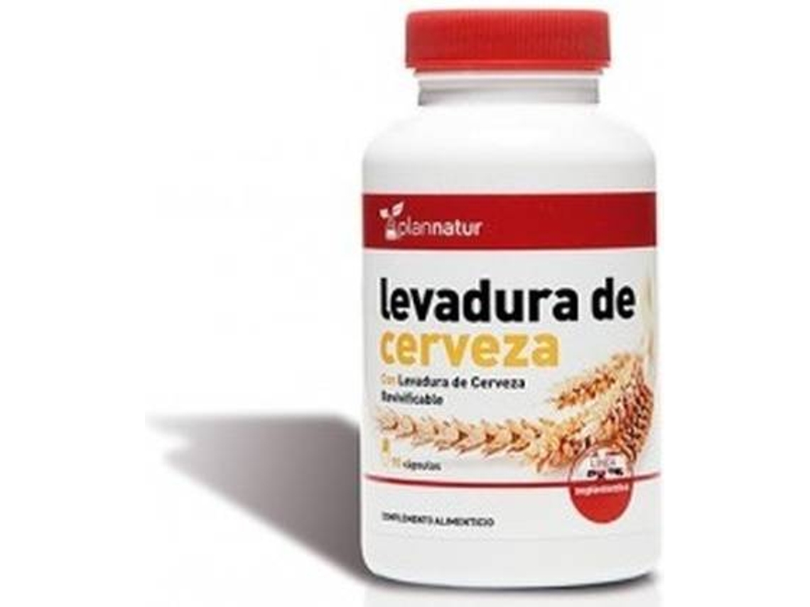 Complemento Alimentar PLANNATUR Levedura De Cerveja Revificável (90 cápsulas)