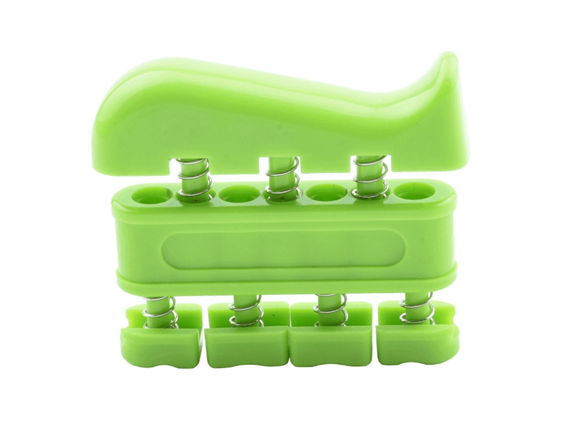 Entrenador De Dedos Bidireccional Para Piano Y Guitarra Con Agarre De Teclas En Abs Verde - Accesorio Musical Portátil