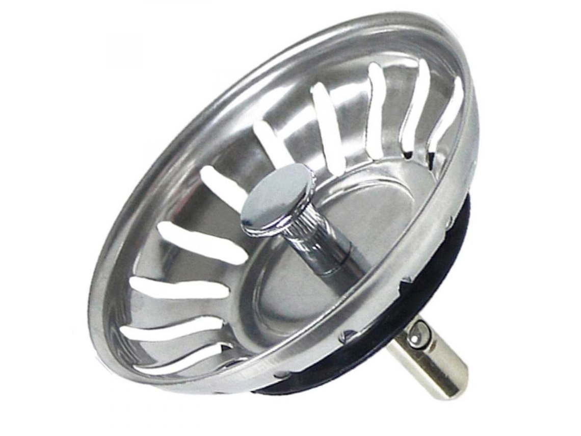 2026rebe-canasta De Colador Blanco 3,5" Exzenter 18 Ranuras 80mm Tapa Fregadero Sello 52mm