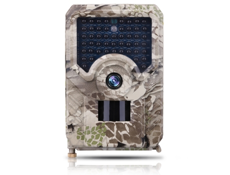 CHRONUS DLXJ230220 Cámara de vídeo HD 1080P para caza con gran angular de 120 y soporte de visión nocturna, gris