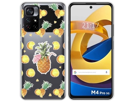 Carcasa Xiaomi POCO M4 Pro 5G TUMUNDOSMARTPHONE Dibujos Transparente Multicolor